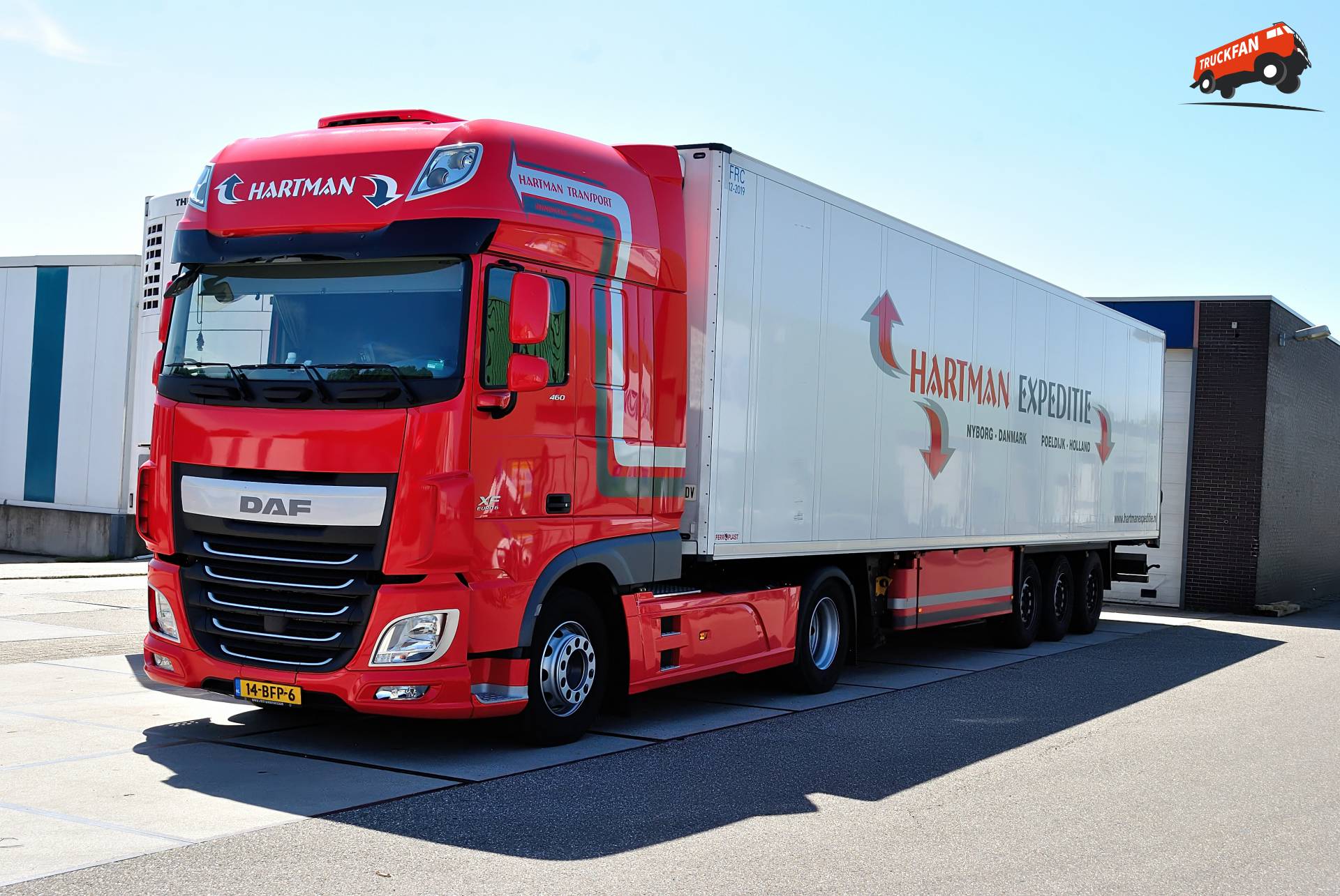 Foto DAF XF Euro 6 Van Hartman Transport B V TruckFan