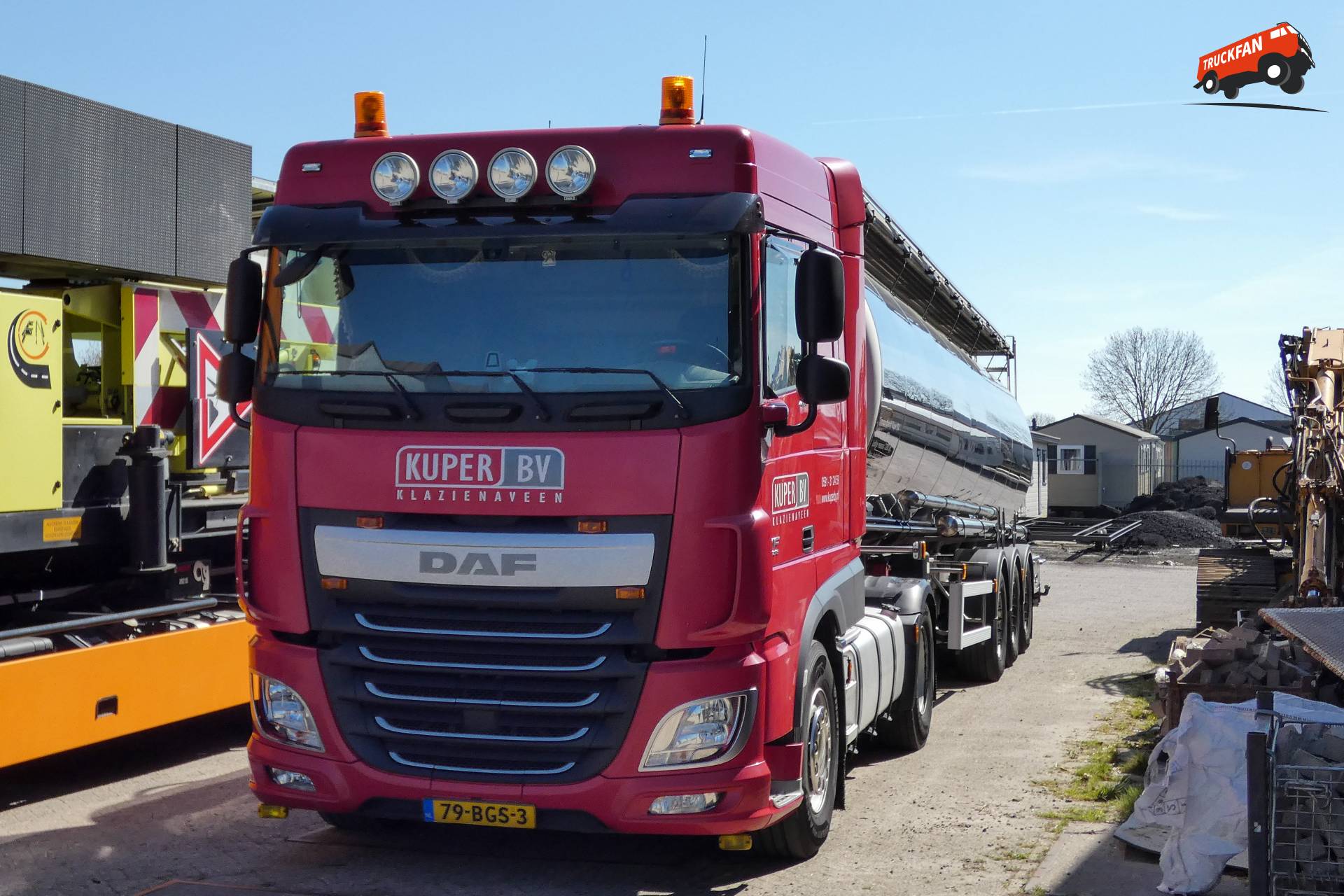 Foto Daf Xf Euro Van Handels En Loonbedrijf Kuper Bv Truckfan