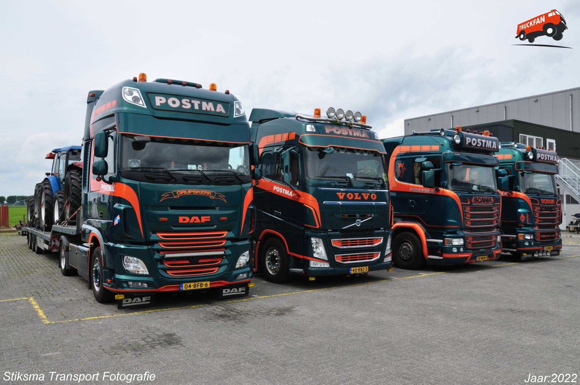 Foto Daf Xf Van Transportonderneming Postma Grijpskerk Truckfan