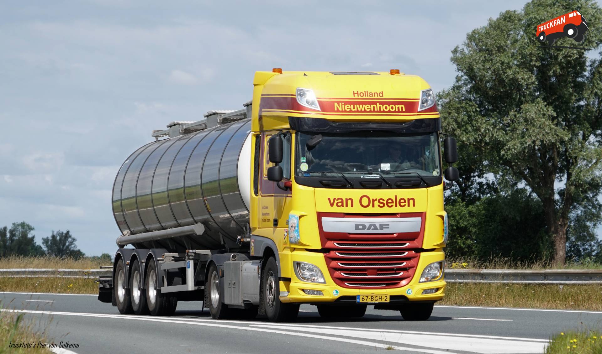 Foto Daf Xf Euro Van J C S Van Orselen Transport B V Truckfan