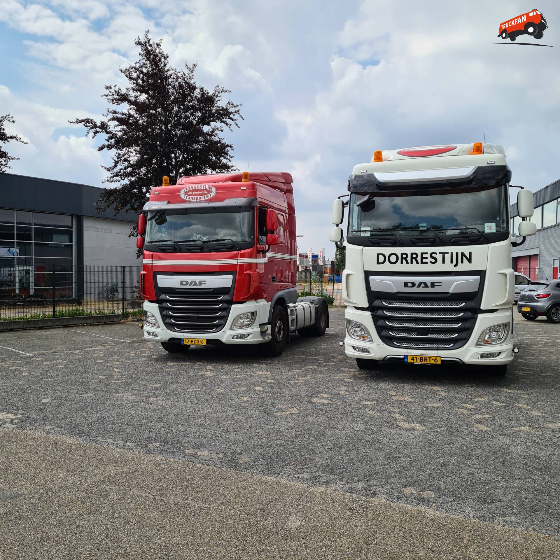 Foto Daf Xf Euro Van Int Transp Op Oversl Bdr Dorrestijn Bv