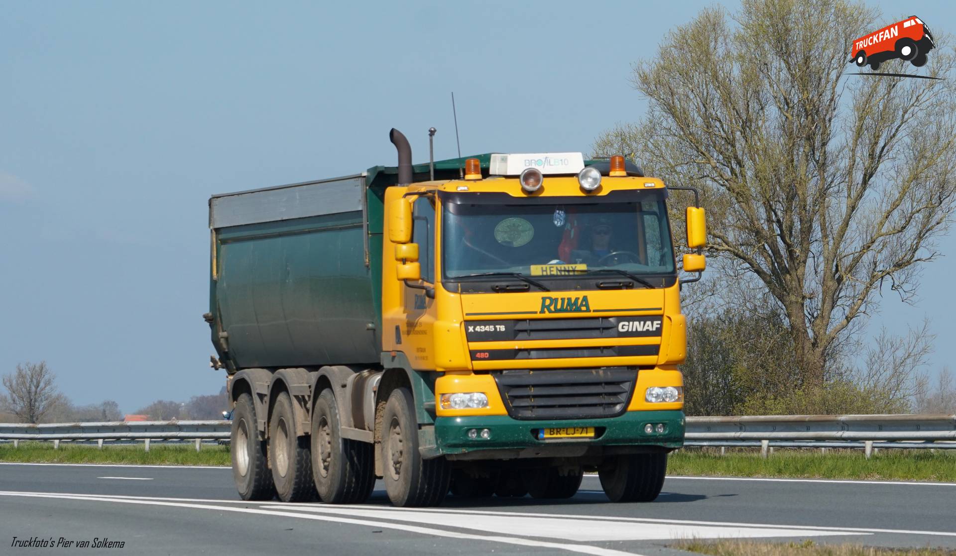 Foto GINAF X4345 TS Van RUMA Transport En Handelsonderneming TruckFan