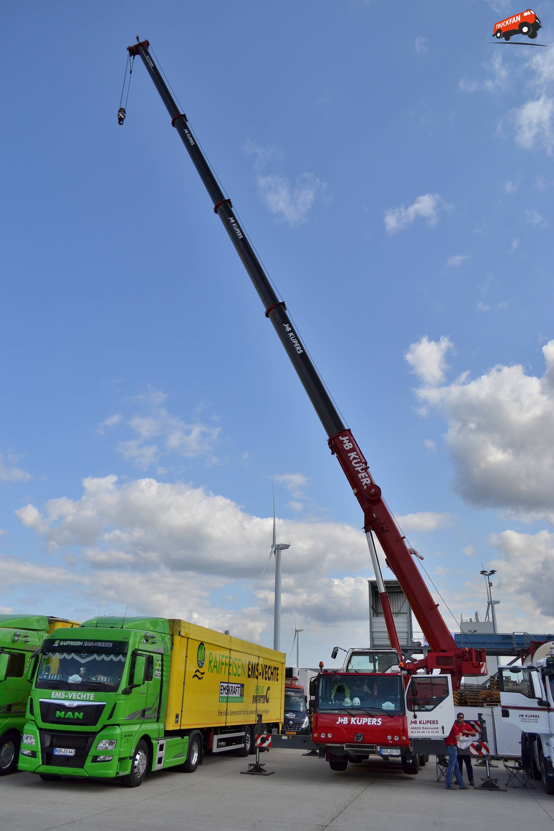 Foto Liebherr kraan van J B Küpers GmbH TruckFan