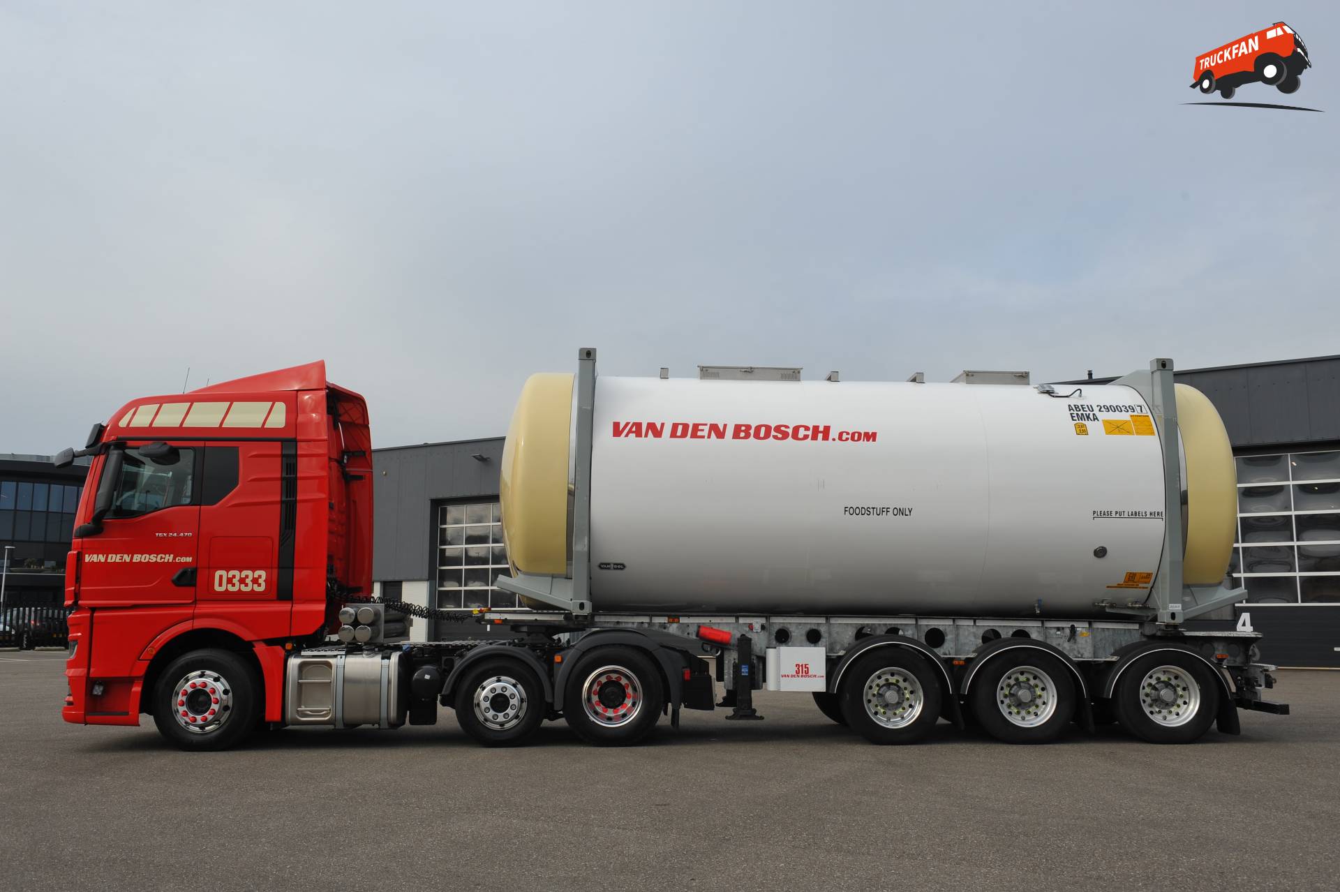 Foto MAN TGX 3rd Generation Van Van Den Bosch Transporten B V TruckFan