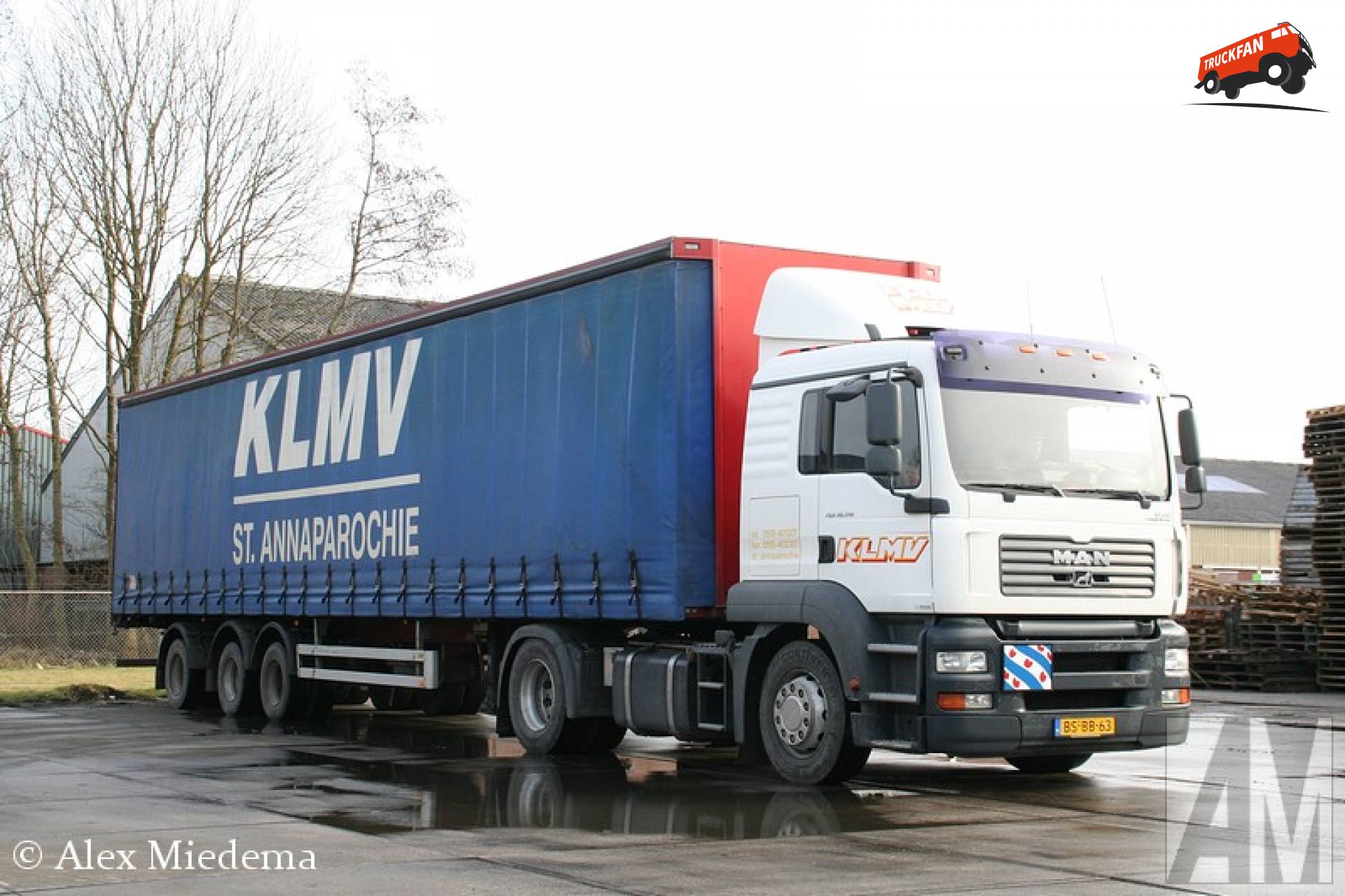 Foto MAN TGA Van KLMV TruckFan