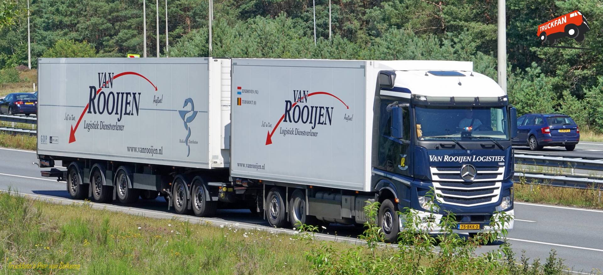 Foto Mercedes Benz Actros Van Van Rooijen Logistiek B V Truckfan