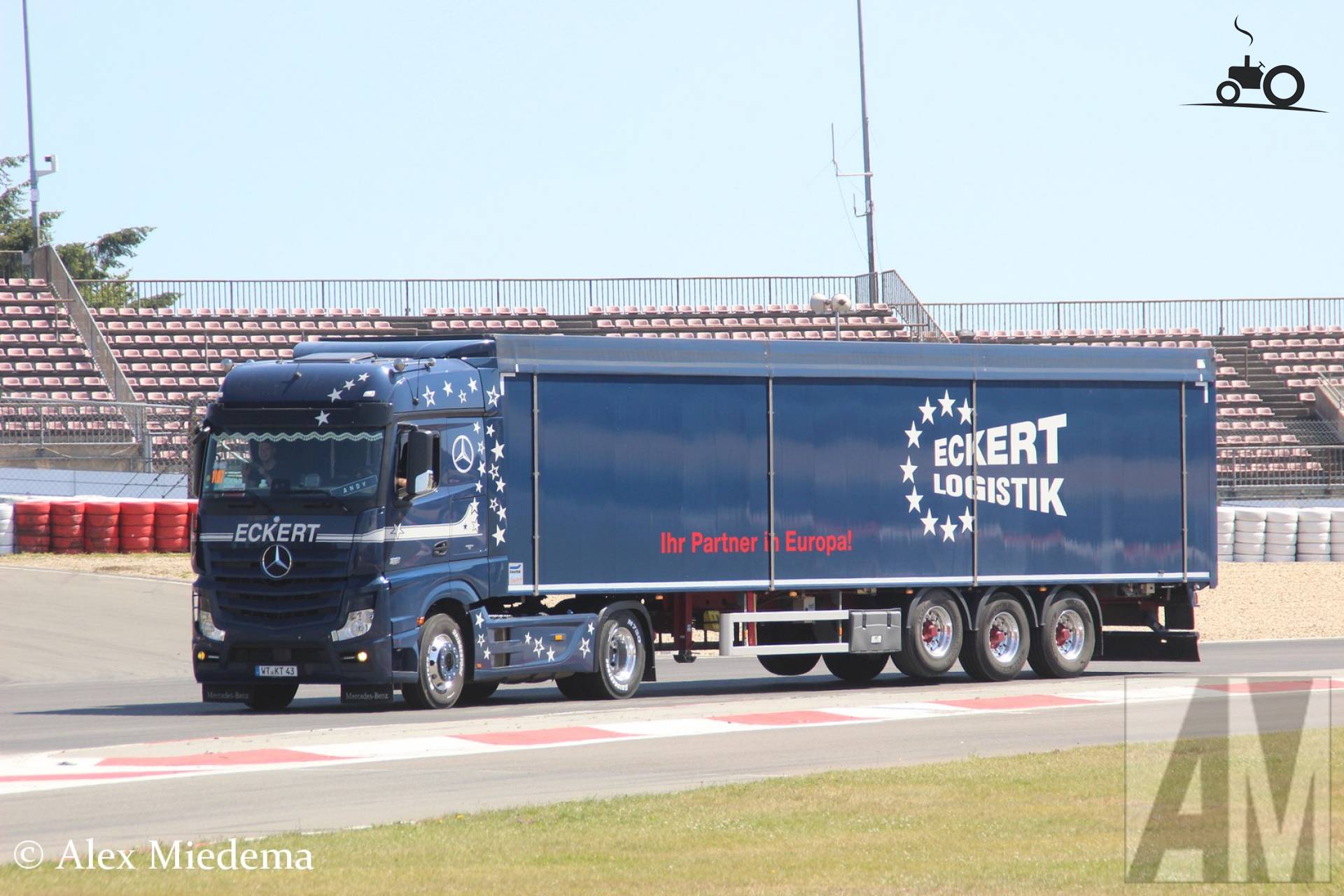 Foto Mercedes Benz Actros MP4 Van Eckert Transport Logistik GmbH Co