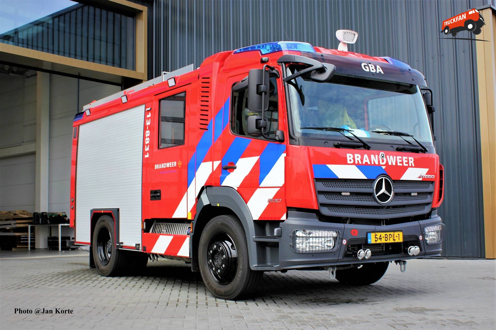 Foto Mercedes Benz Atego Mp Van Brandweer Amsterdam Amstelland Truckfan