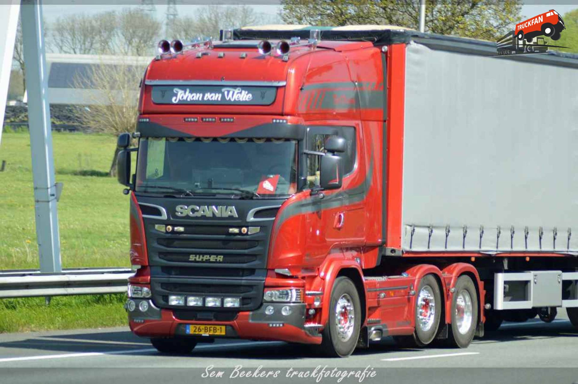 Foto Scania R Van Johan Van Welie Transport Truckfan