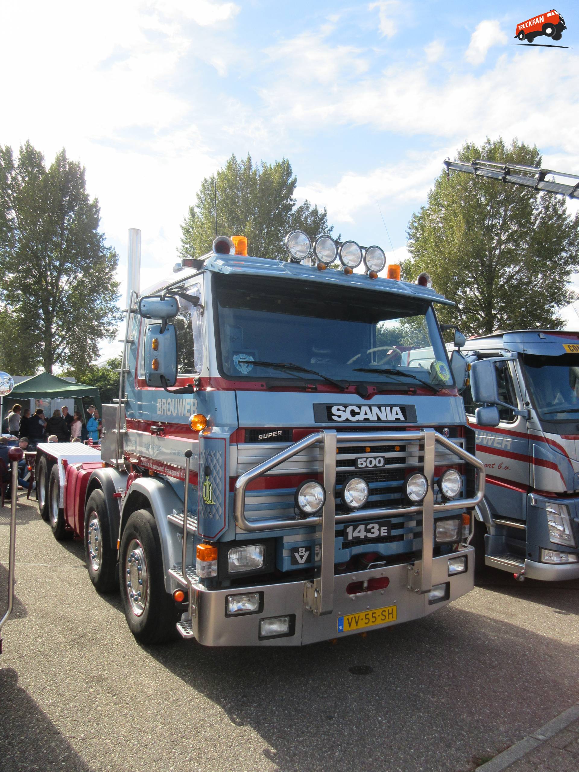 Foto Scania 143 Van Brouwer Zwaar En Speciaal Transport B V TruckFan