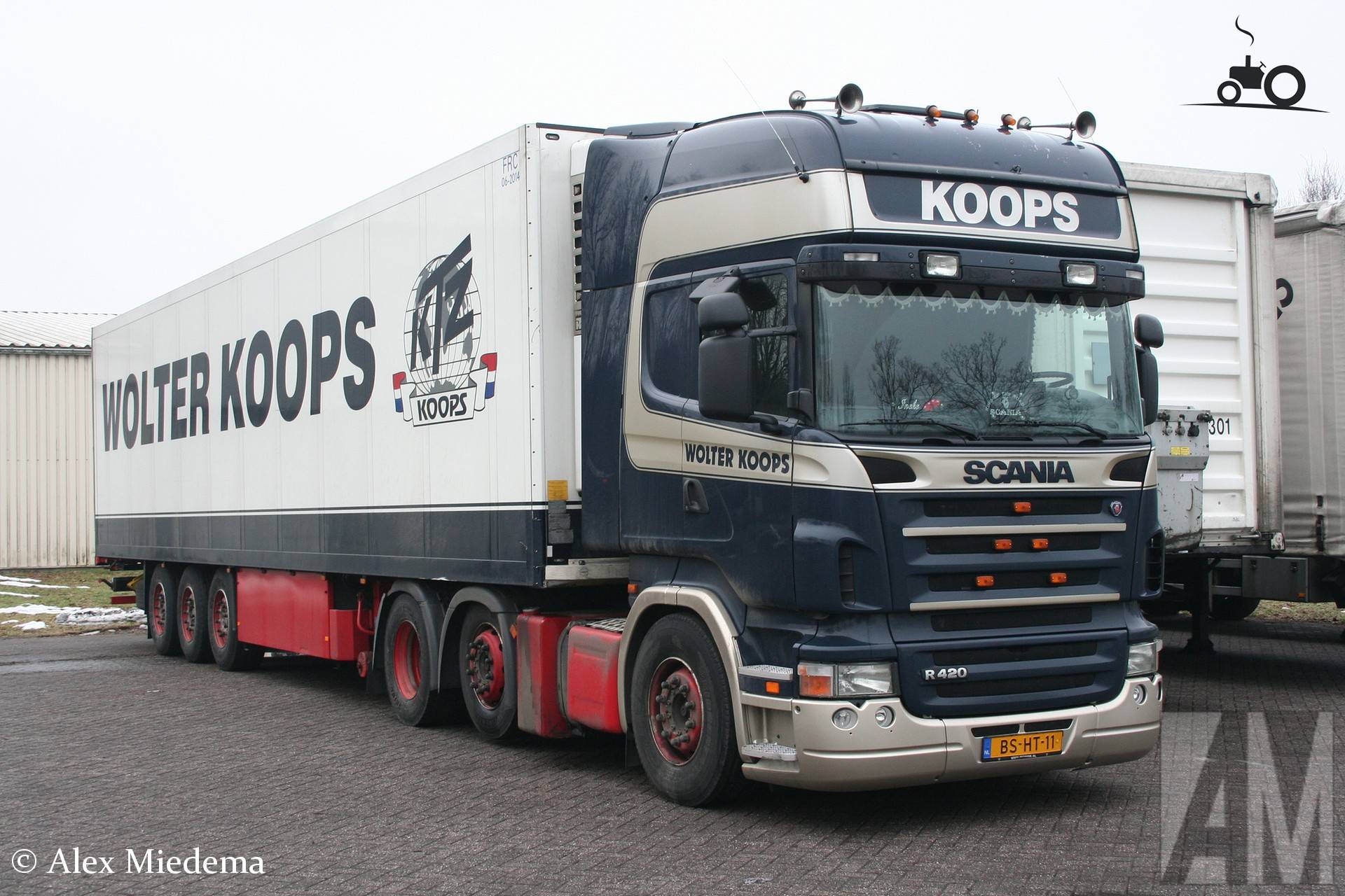 Foto Scania R420 Van Wolter Koops Internationale Transporten B V