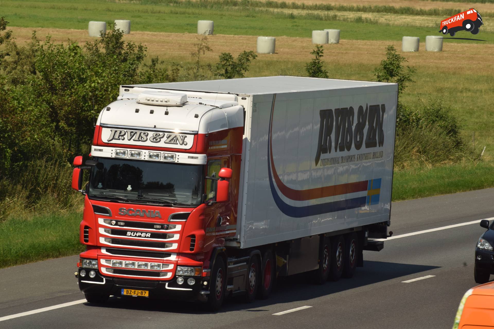 Foto Scania R480 Van Internationaal Transport J P Vis Zn B V