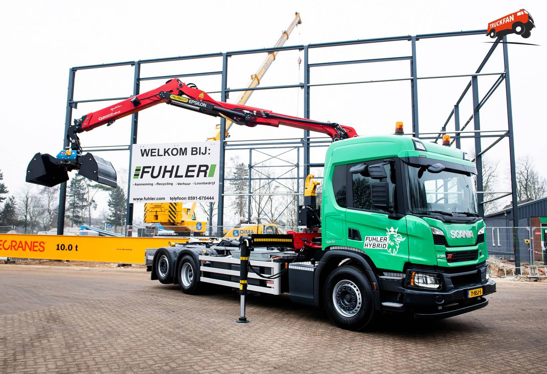 Foto Scania P Xt Van Fuhler Loon En Verhuurbedrijf Bv Truckfan