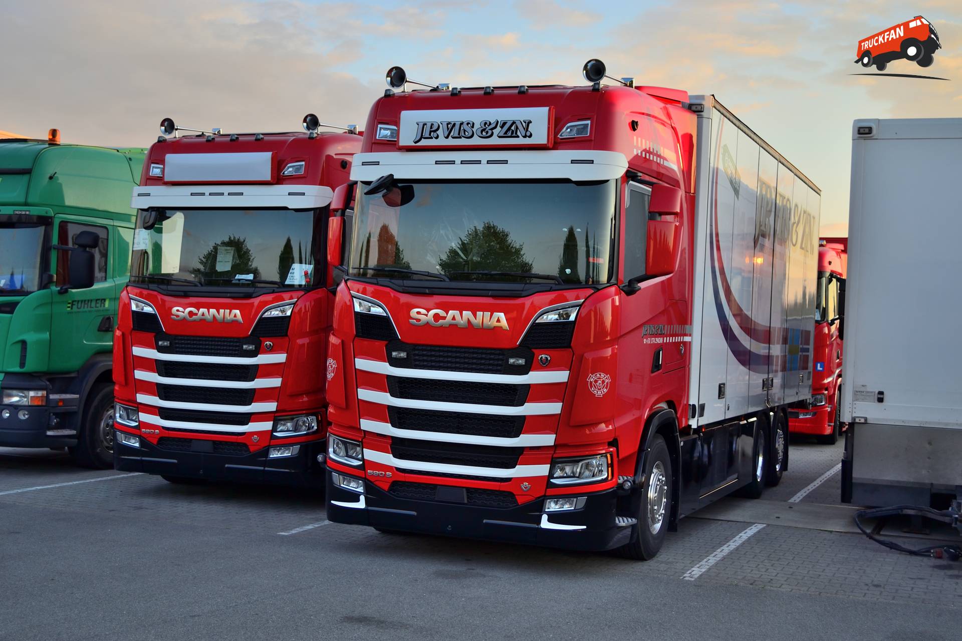 Foto Scania S Van Internationaal Transport J P Vis Zn B V