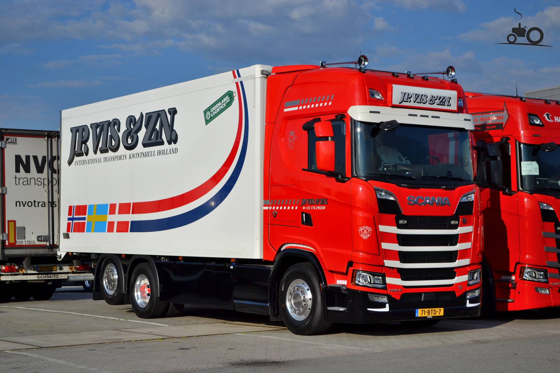 Foto Scania 590S Van Internationaal Transport J P Vis Zn B V