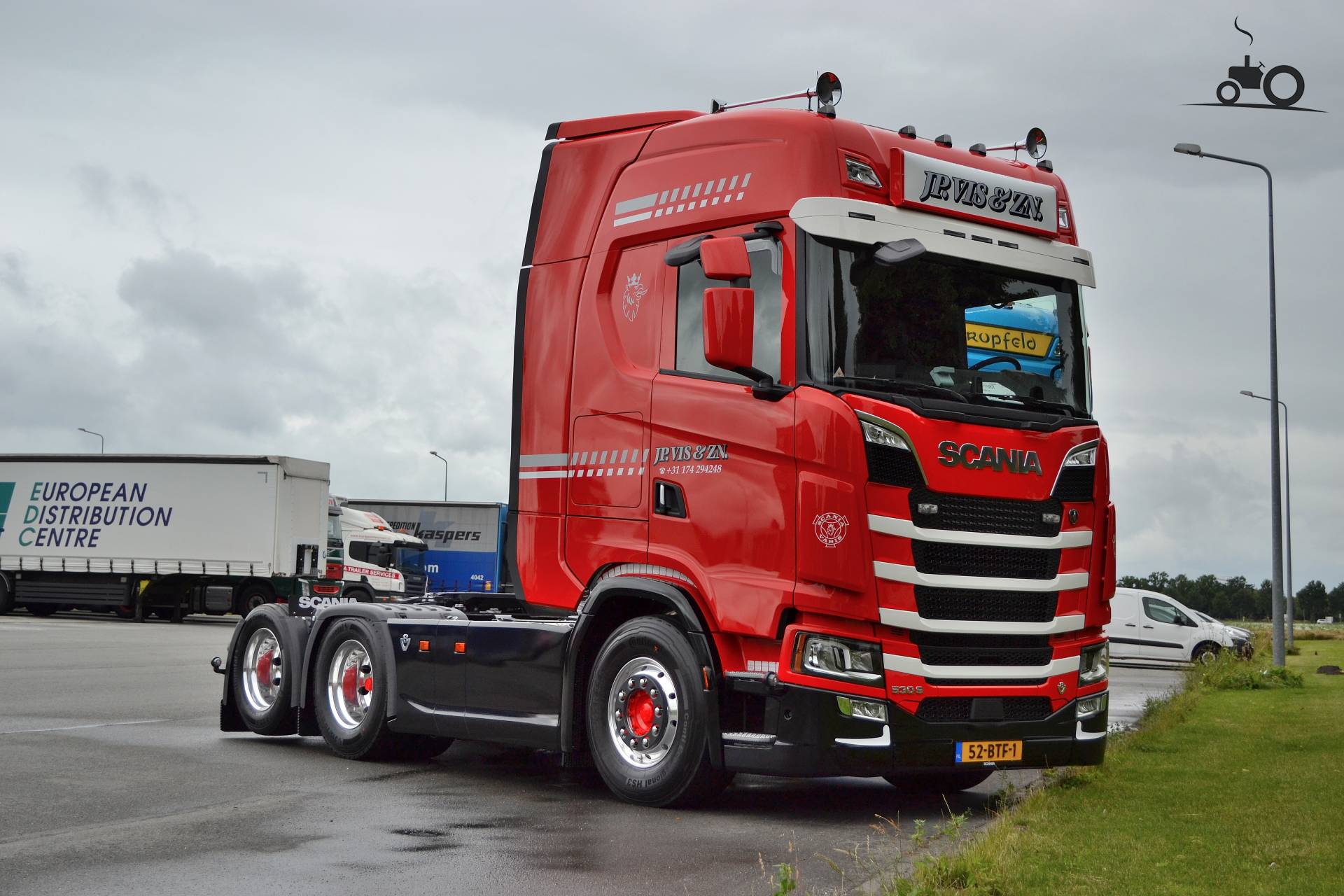 Foto Scania 530S Van Internationaal Transport J P Vis Zn B V