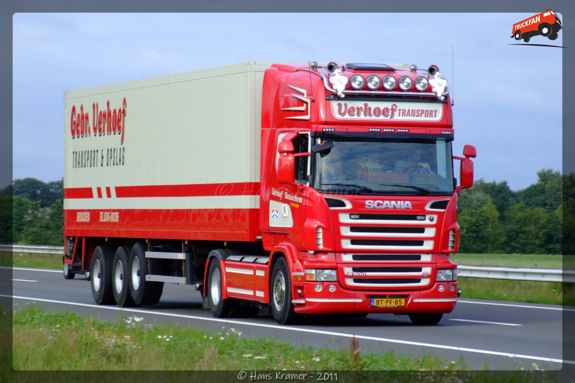 Foto Scania R Van Transportbedrijf Gebr Verhoef B V Truckfan