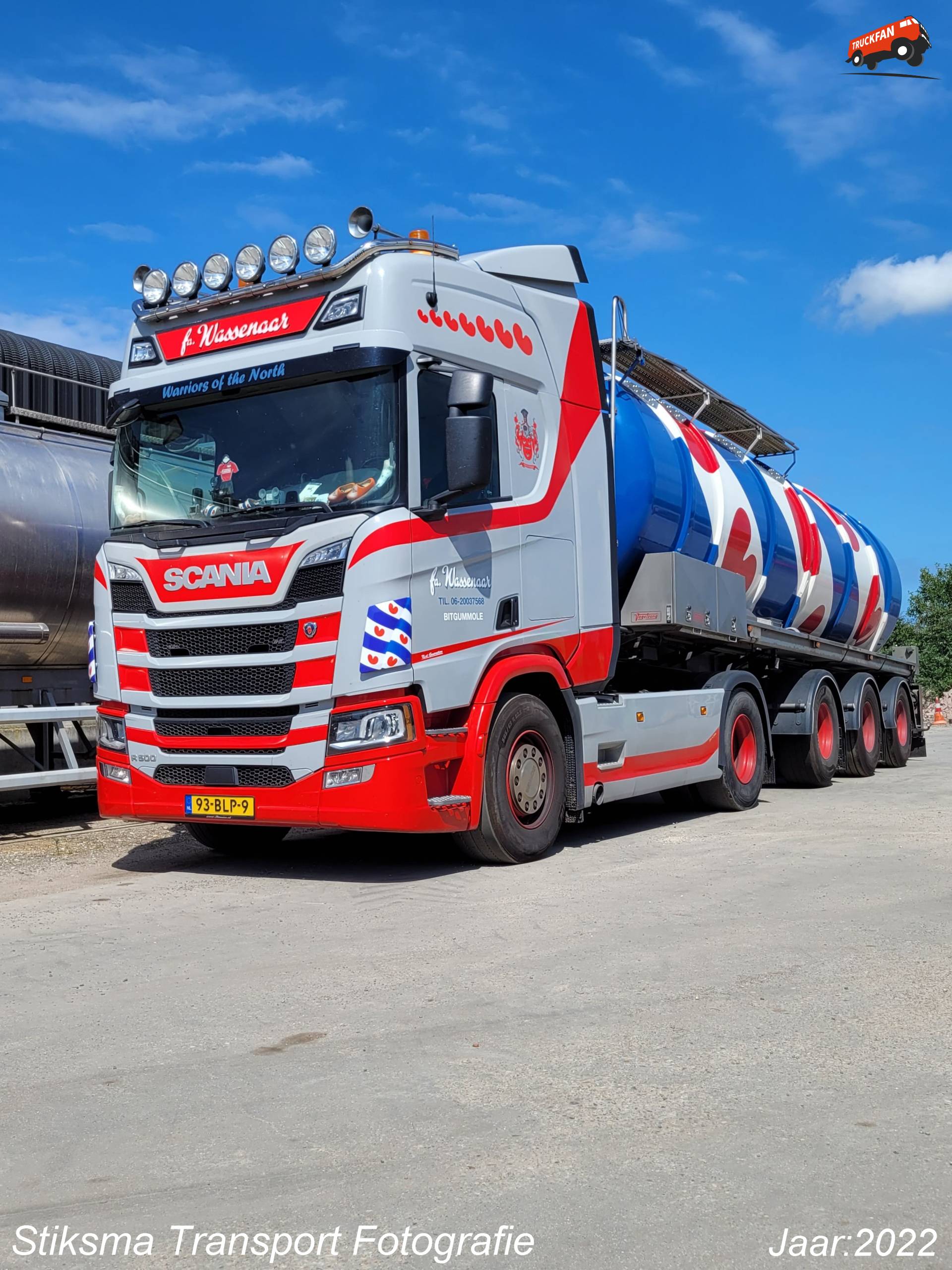 Foto Scania R Van Fa Wassenaar Mestweg Truckfan