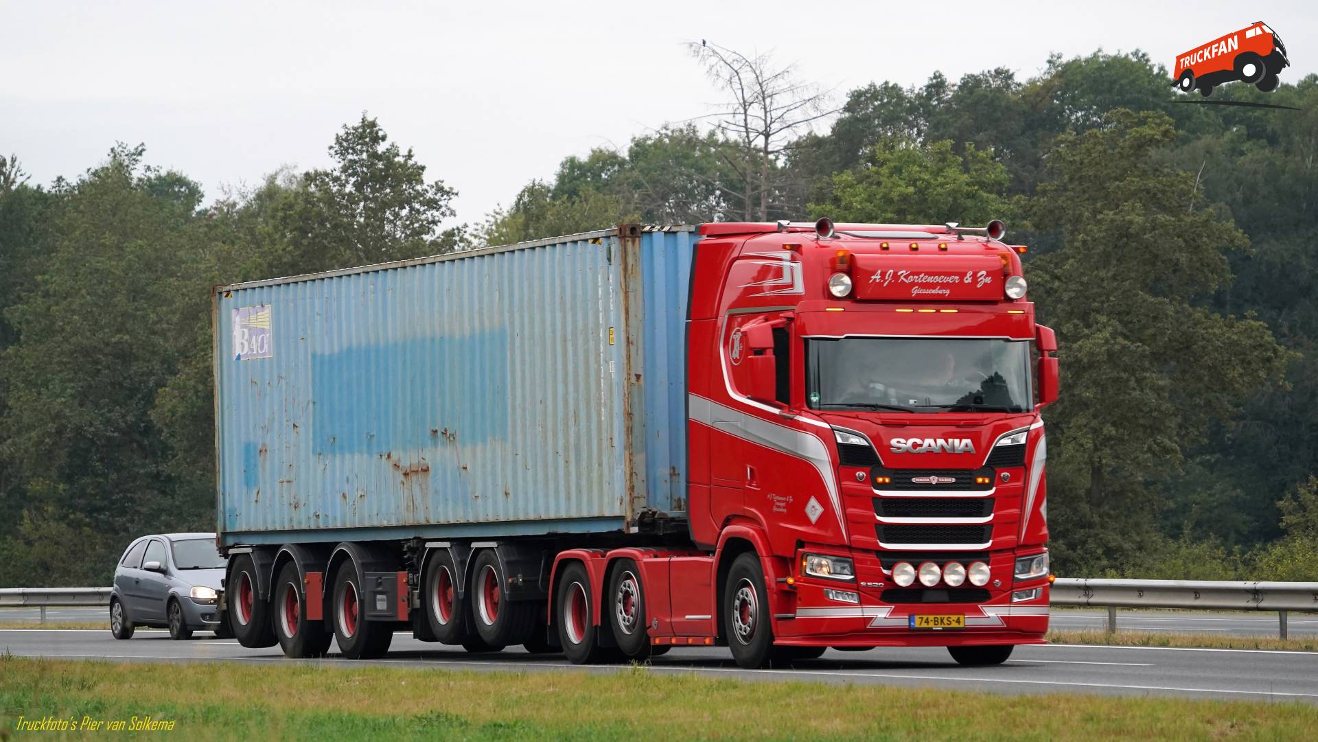 Foto Scania S Van A J Kortenoever Zn Transport B V Truckfan