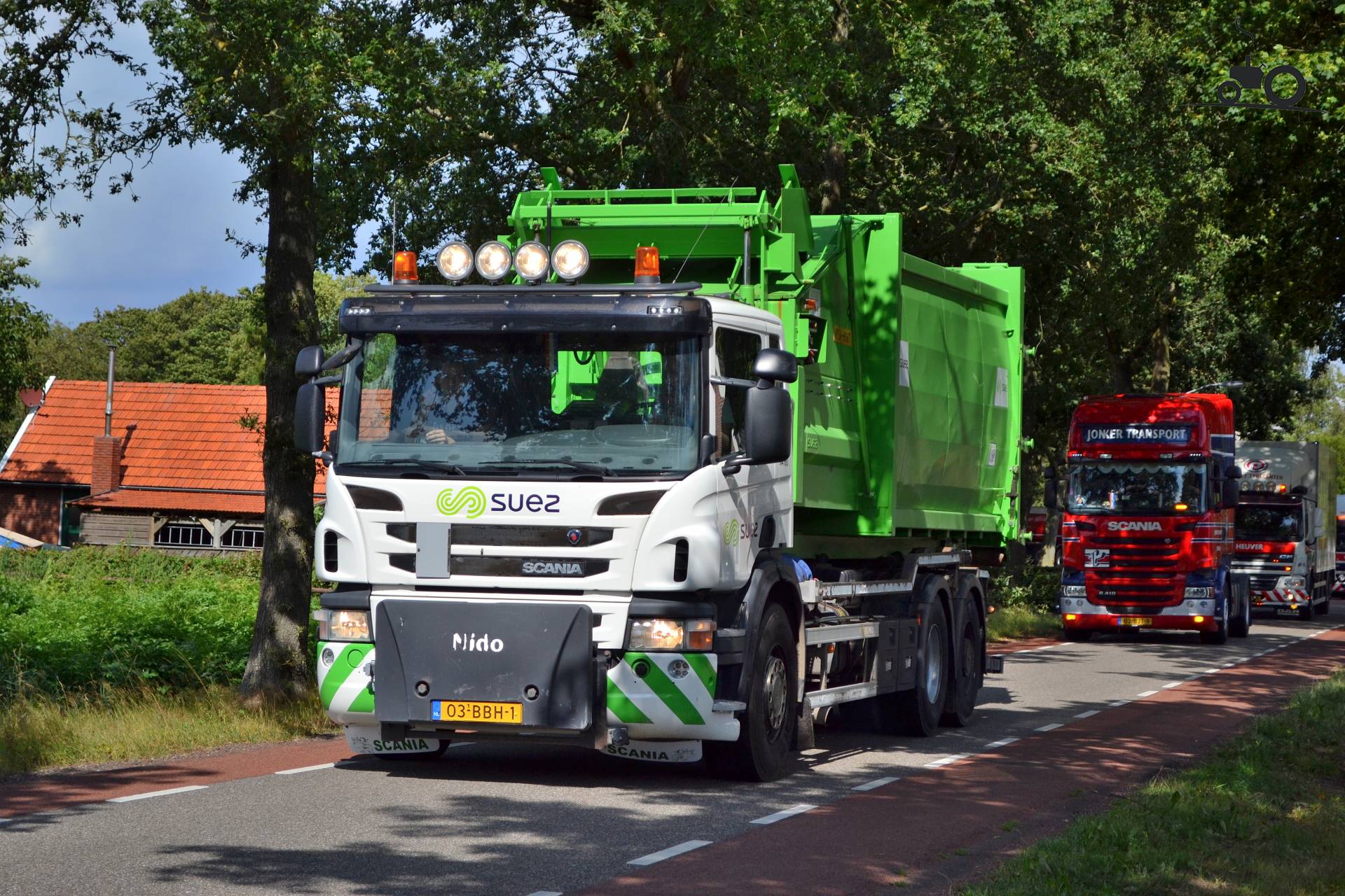 Foto Scania P Van Prezero Vh Oa Suez Sita En Bfi Truckfan