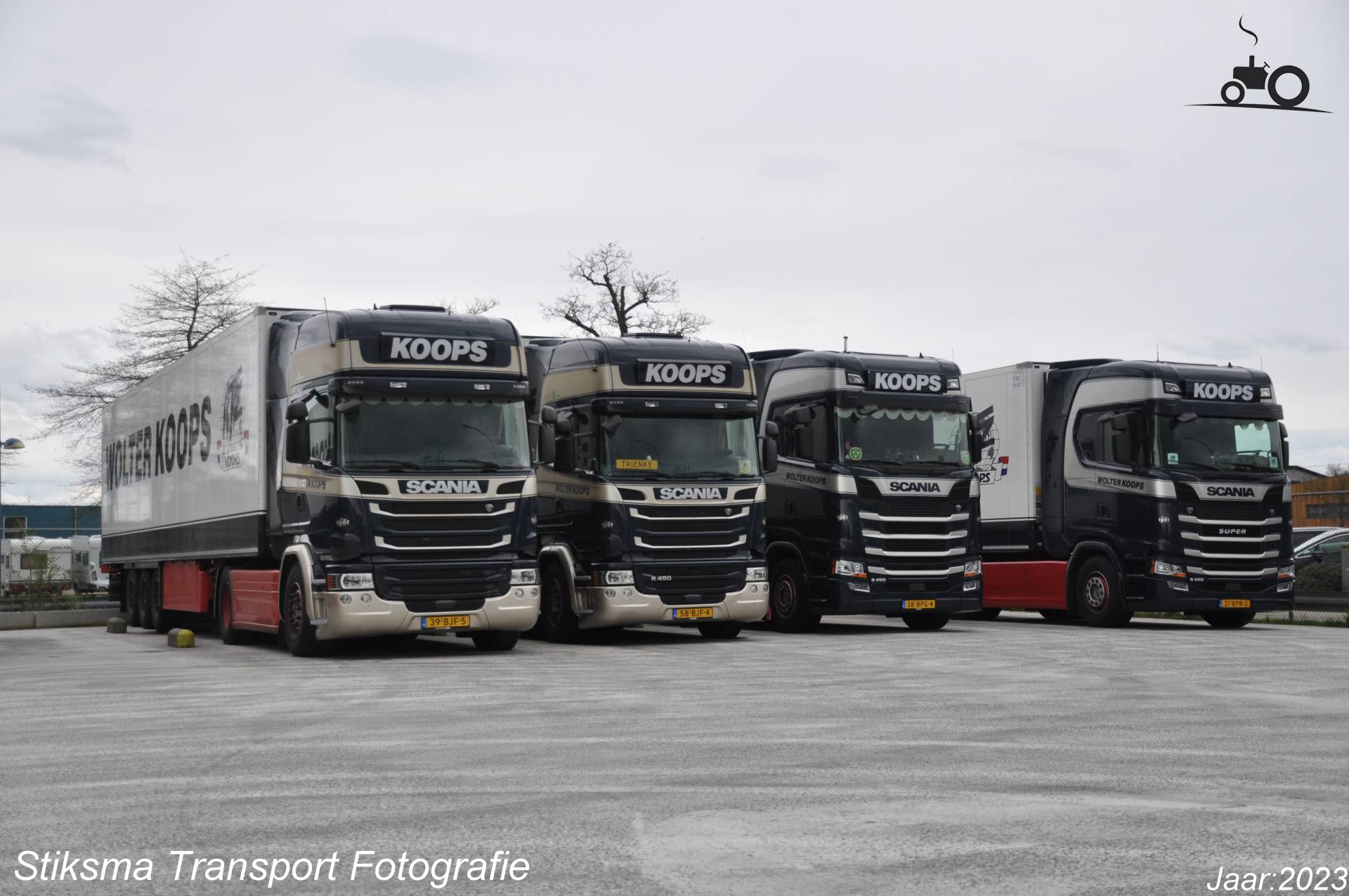 Foto Scania Vrachtwagen Van Wolter Koops Internationale Transporten B V