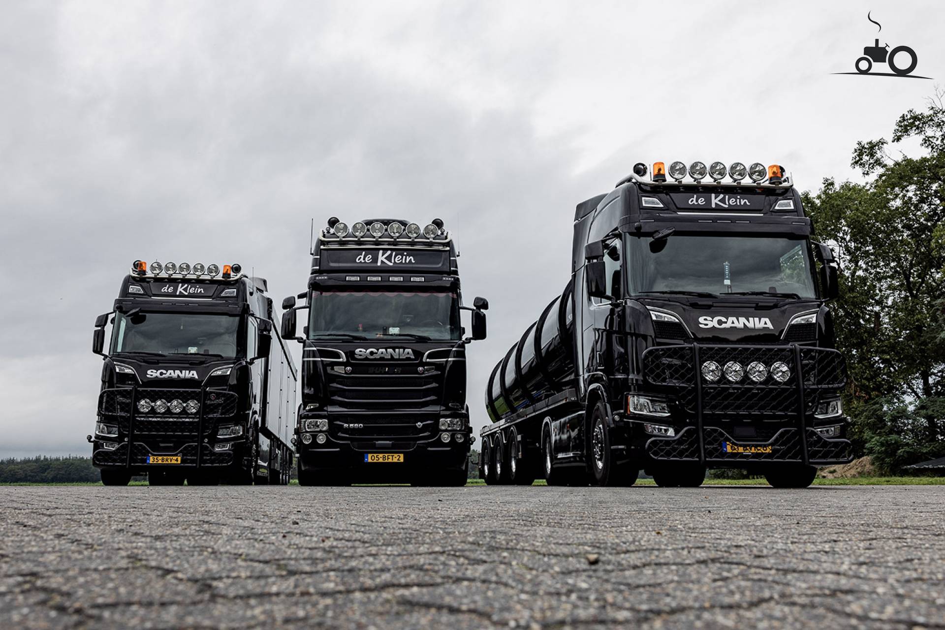 Foto Scania R Vrachtwagen Van Transportbedrijf Gebr De Klein B V