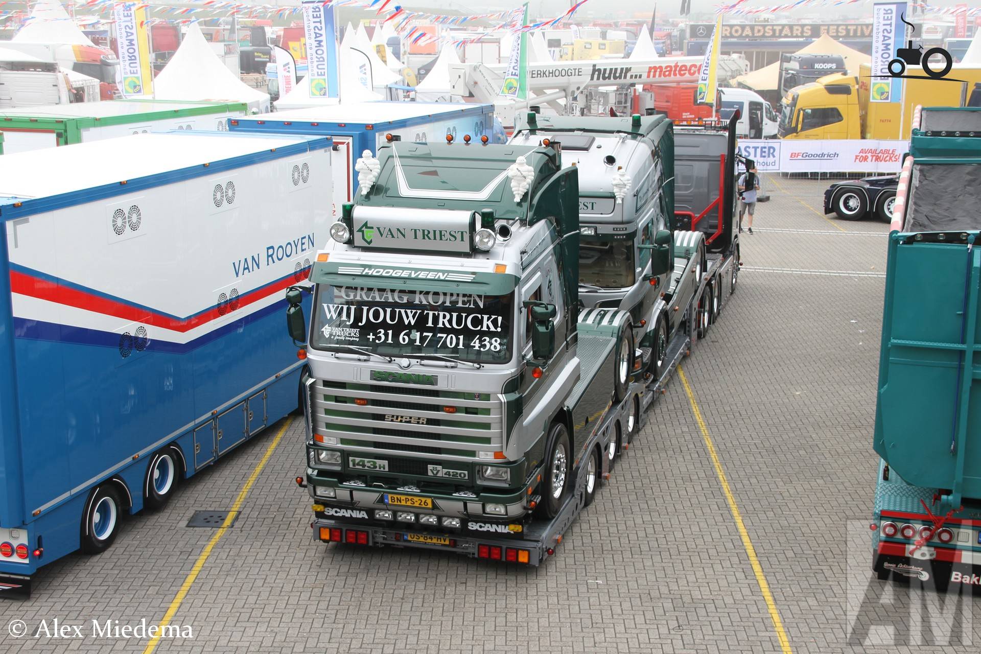 Foto Scania 143 Streamline Van Van Triest Veevoeders TruckFan