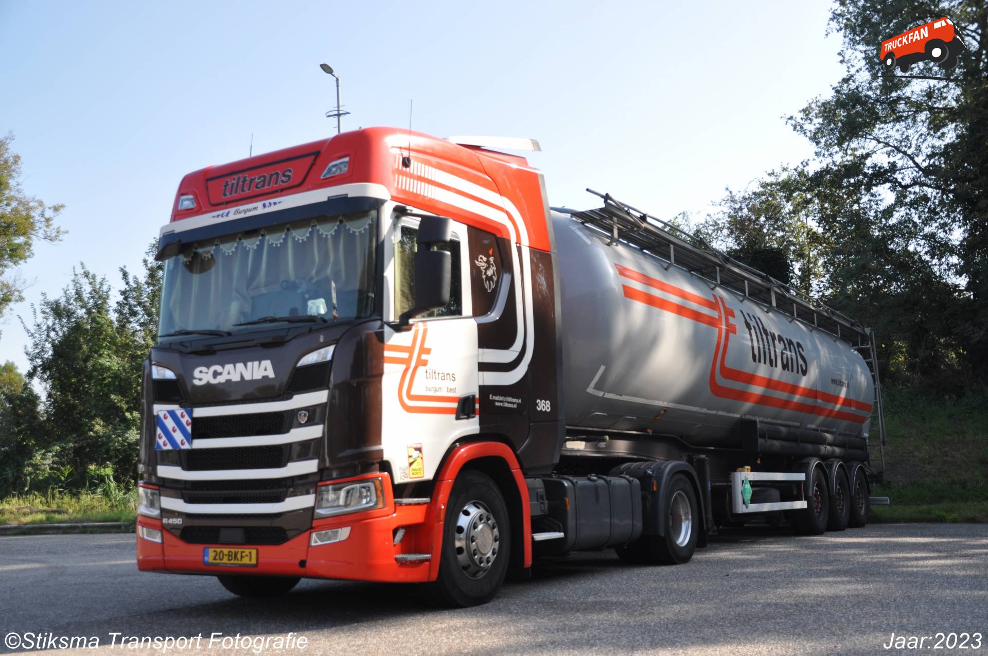 Foto Scania R450 New Van Tiltrans Noord B V TruckFan