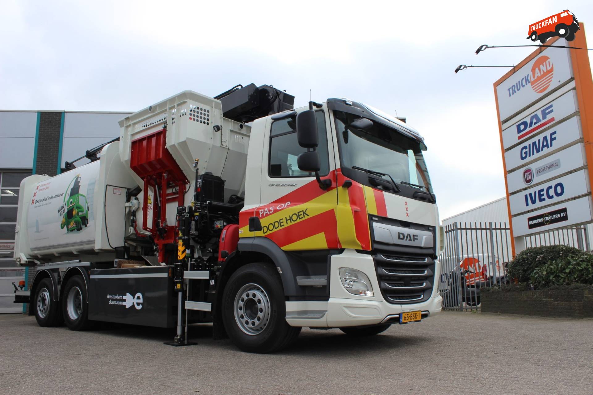 Foto VDL CF Electric Van Gemeente Amsterdam TruckFan