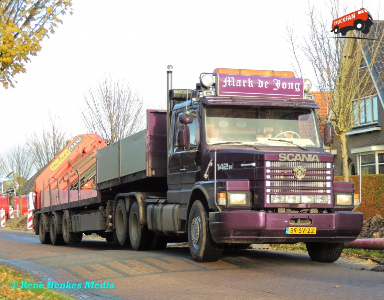 Foto Scania T142 Van Loon En Grondverzetbedrijf Mark De Jong TruckFan