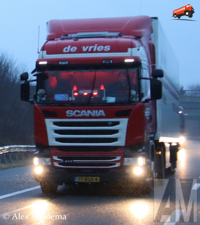 Foto Scania R Van De Vries En Zn Hallum Truckfan