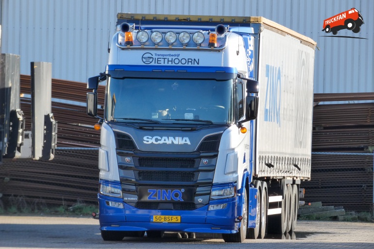 Foto Scania R580 Van Richard Giethoorn Transport TruckFan