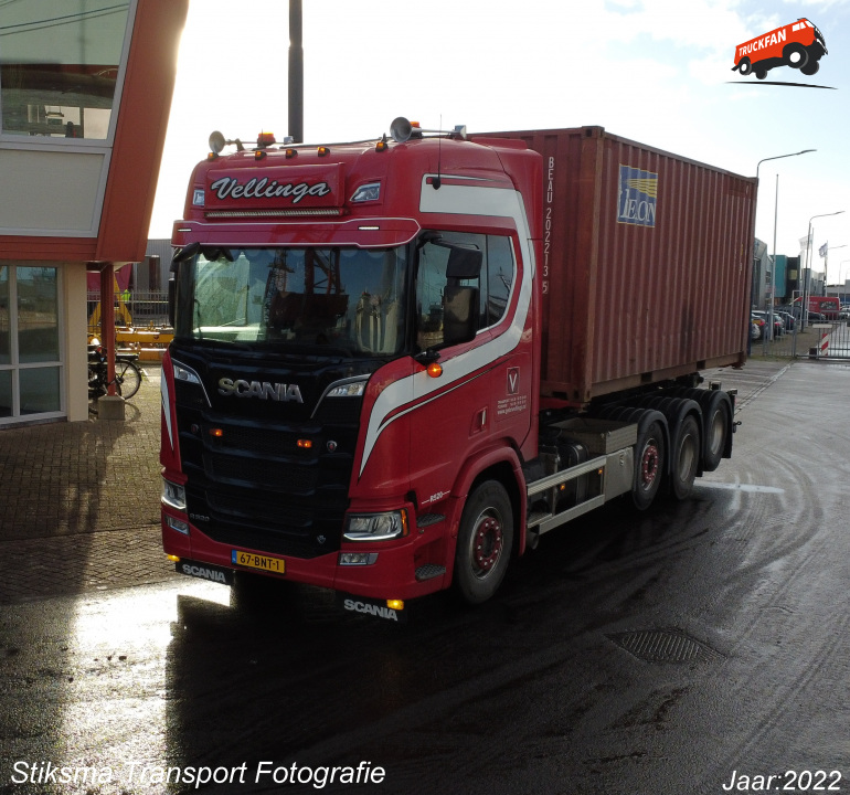 Foto Scania R New Van Gebr Vellinga B V Truckfan