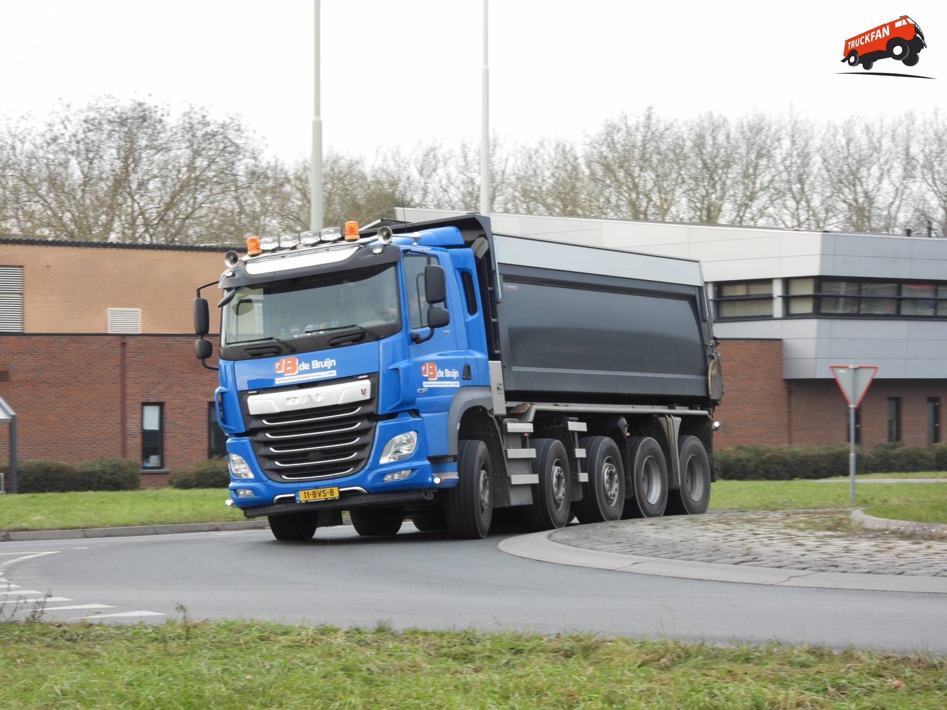 DAF CF 530 10x4 Quadro truck at Lopikerplein, Schoonhoven 2026