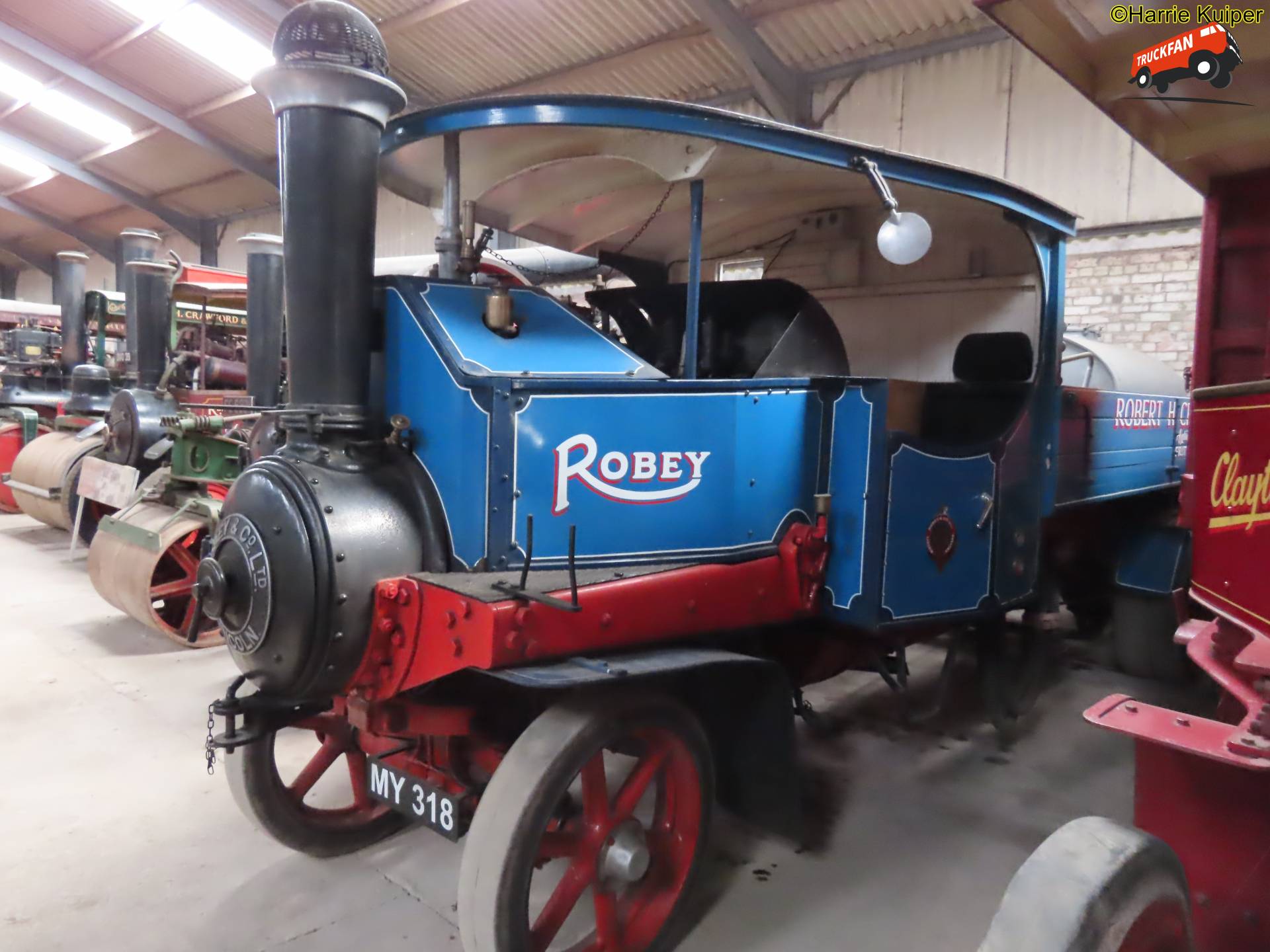 Robey Road Roller uit 1925