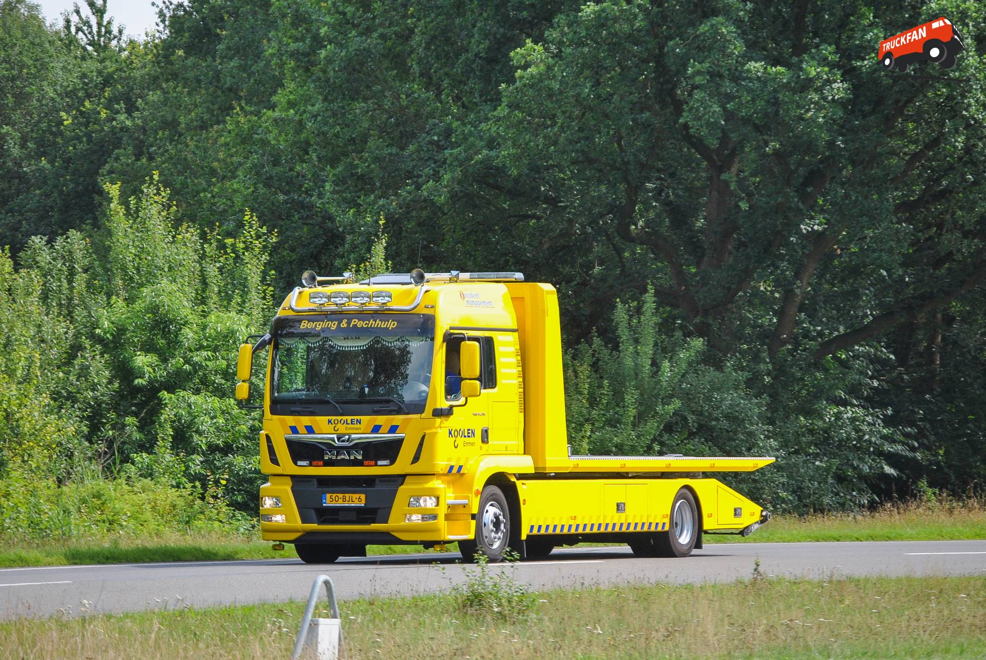 MAN TGM 15.290 Koolen Berging & Pechhulp Emmen N391 Rondweg Emmen 