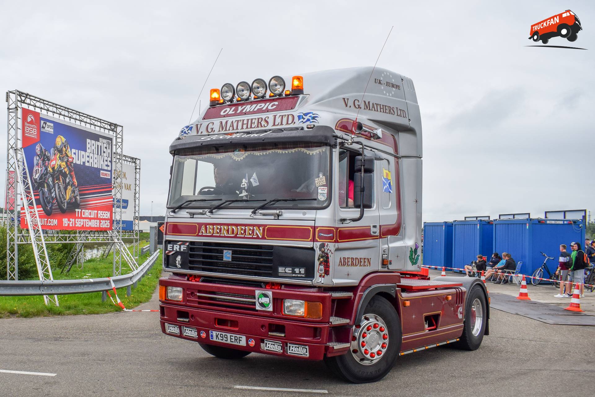ERF EC 11 Olympic V.G. Mathers LTD. Aberdeen (UK)