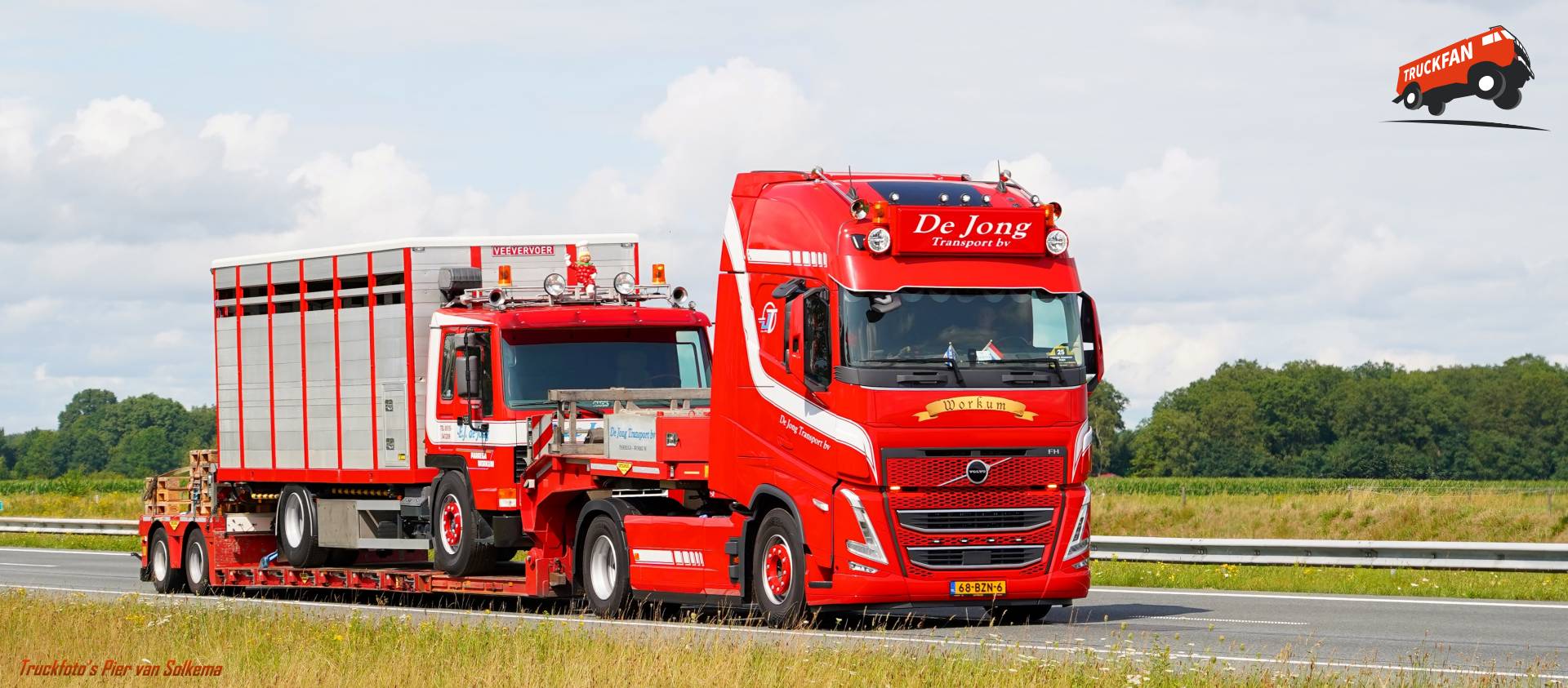 Volvo FH5 vrachtwagen van Bedrijf de Jong