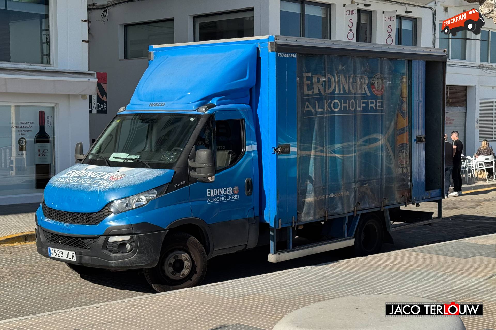 Iveco Daily in stedelijke drankendistributie