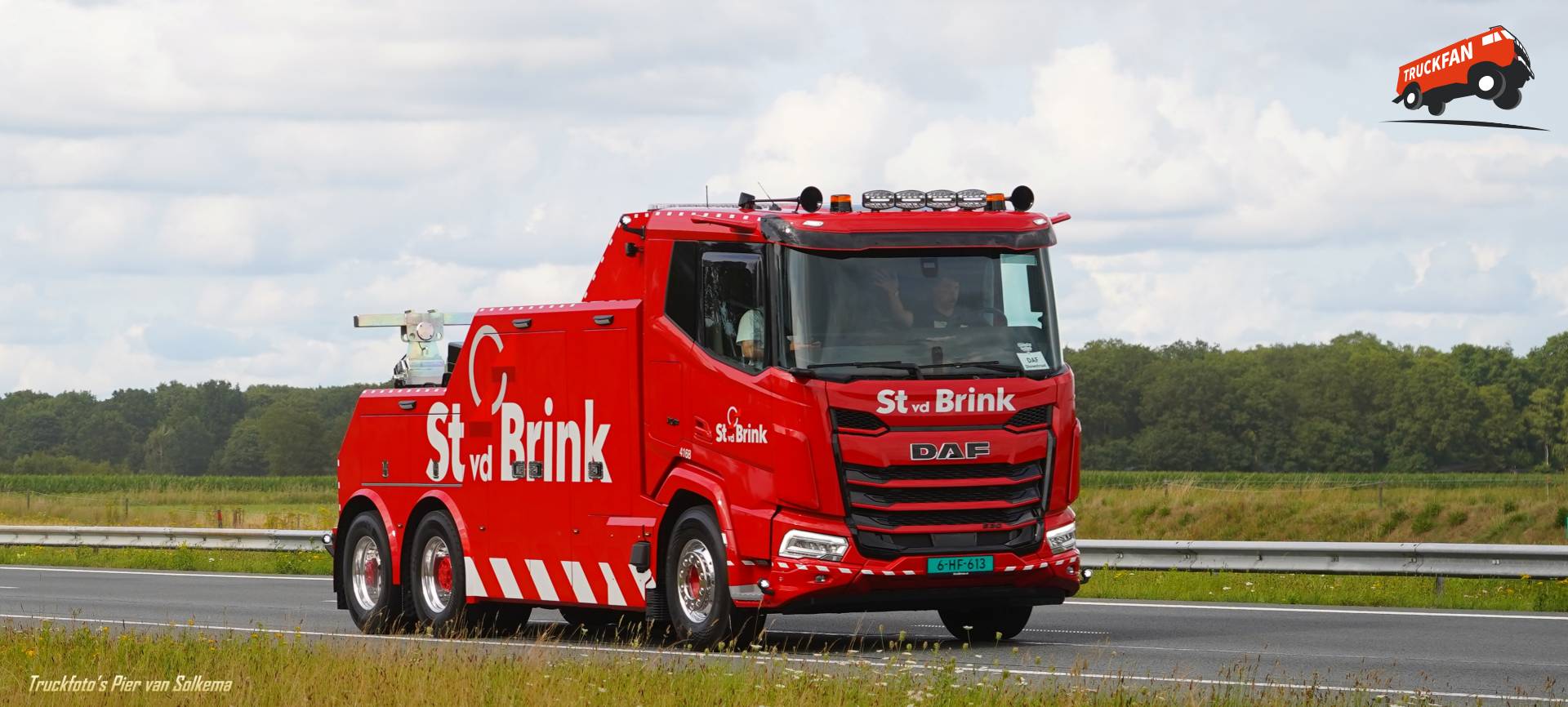 DAF XF truck van der Brink