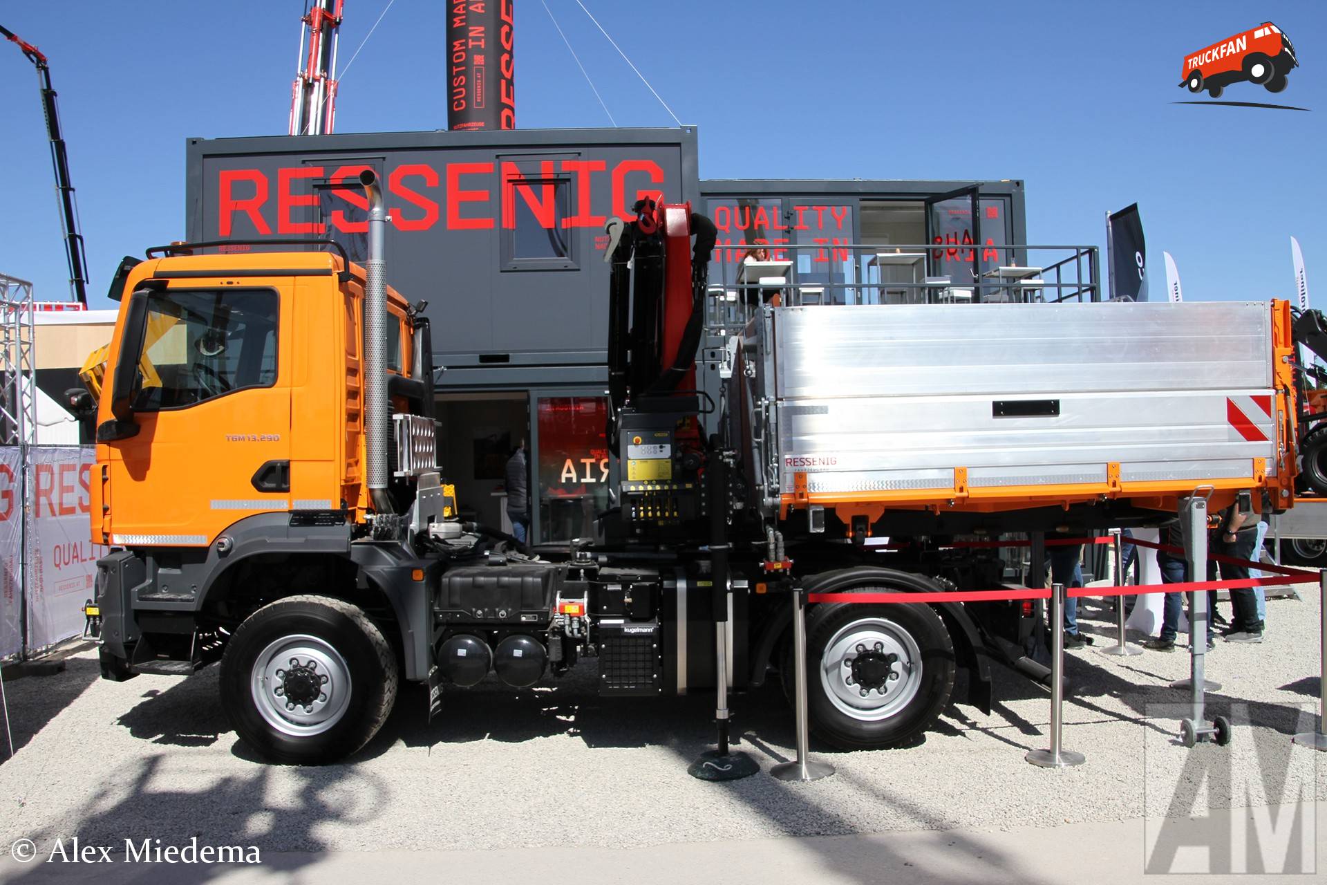 MAN TGM 13.290 op Messegelände München