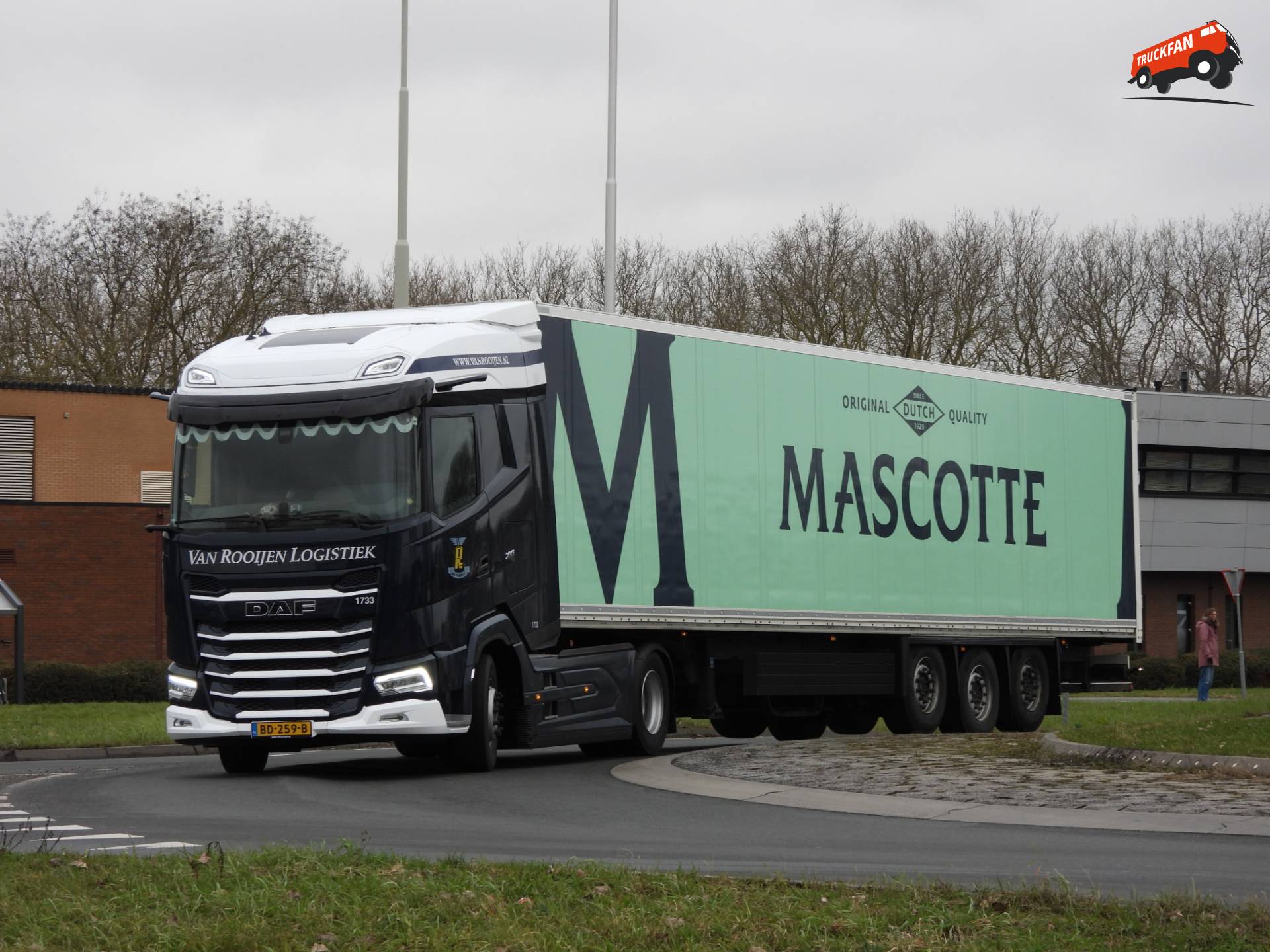 DAF XG 480 FT truck bij Lopikerplein Schoonhoven 2026
