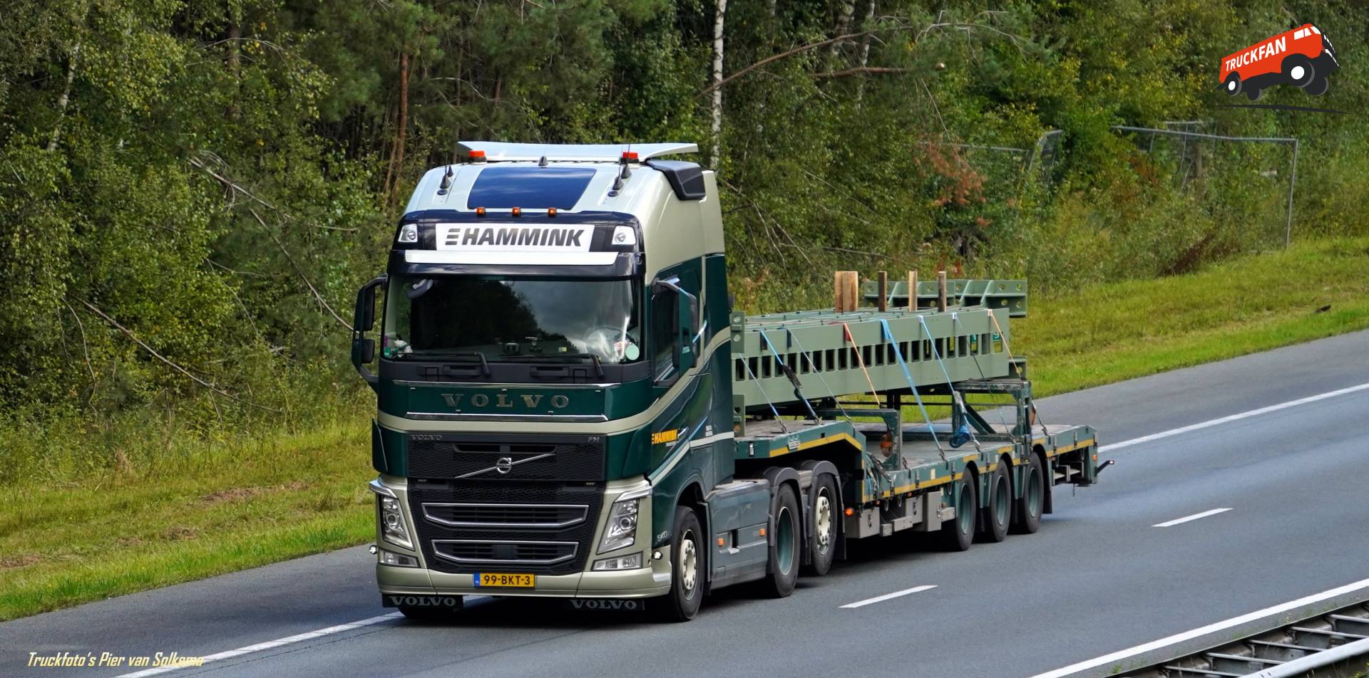 Volvo FH4 vrachtwagen van bedrijf Bolk