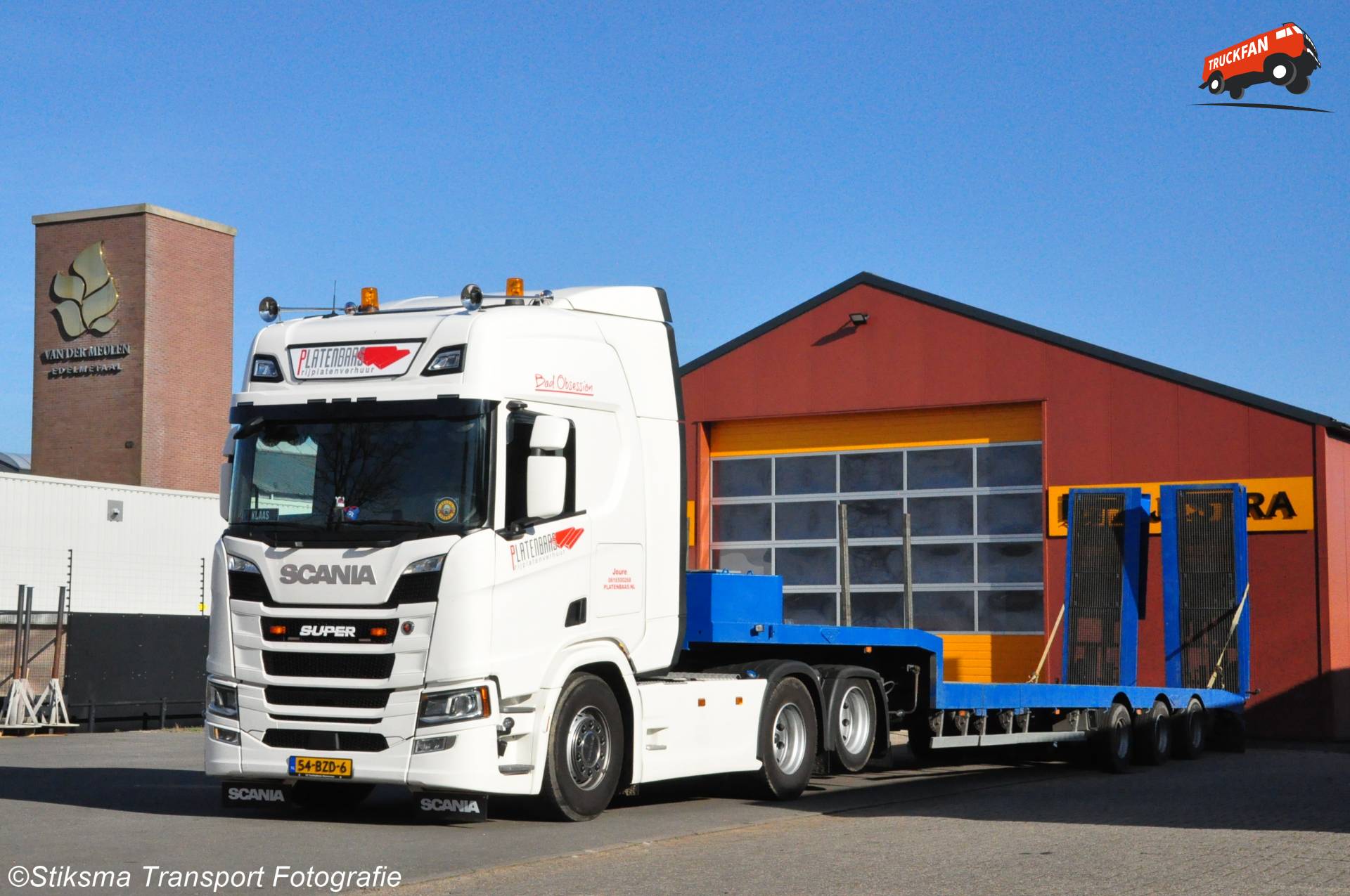 Scania S-serie truck van Platenbaas