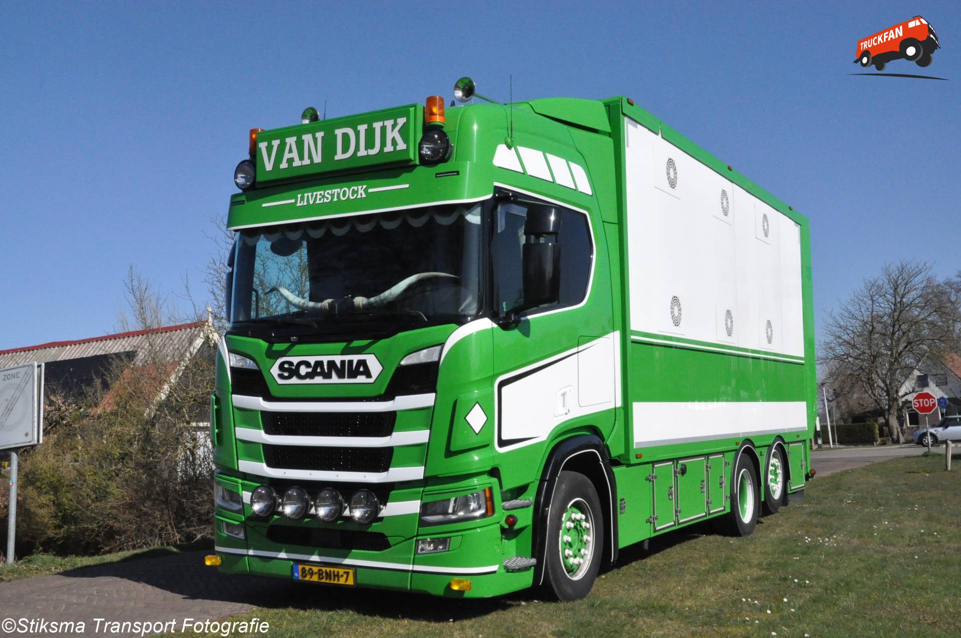 Scania S-serie veewagen van Van Dijk Livestock