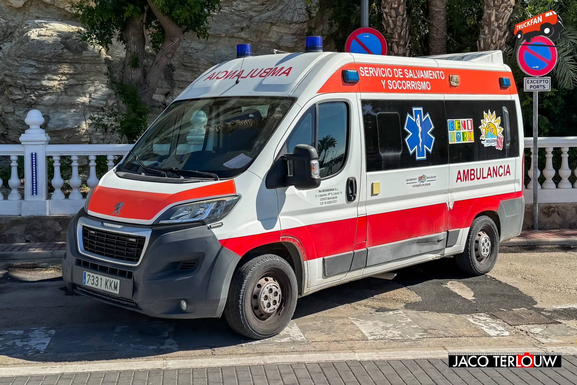 Peugeot Boxer ambulance in Benidorm