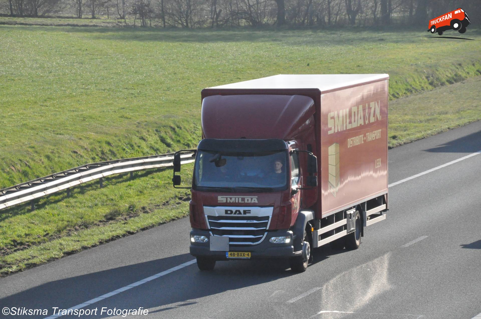 DAF LF serie motorwagen van Smilda & Zn