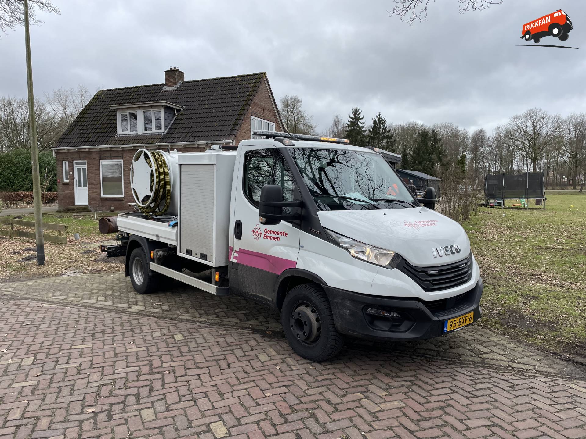 Iveco rioolcombi van Gemeente Emmen