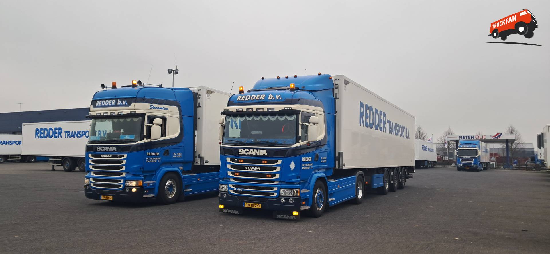 Scania G410 en Scania R450