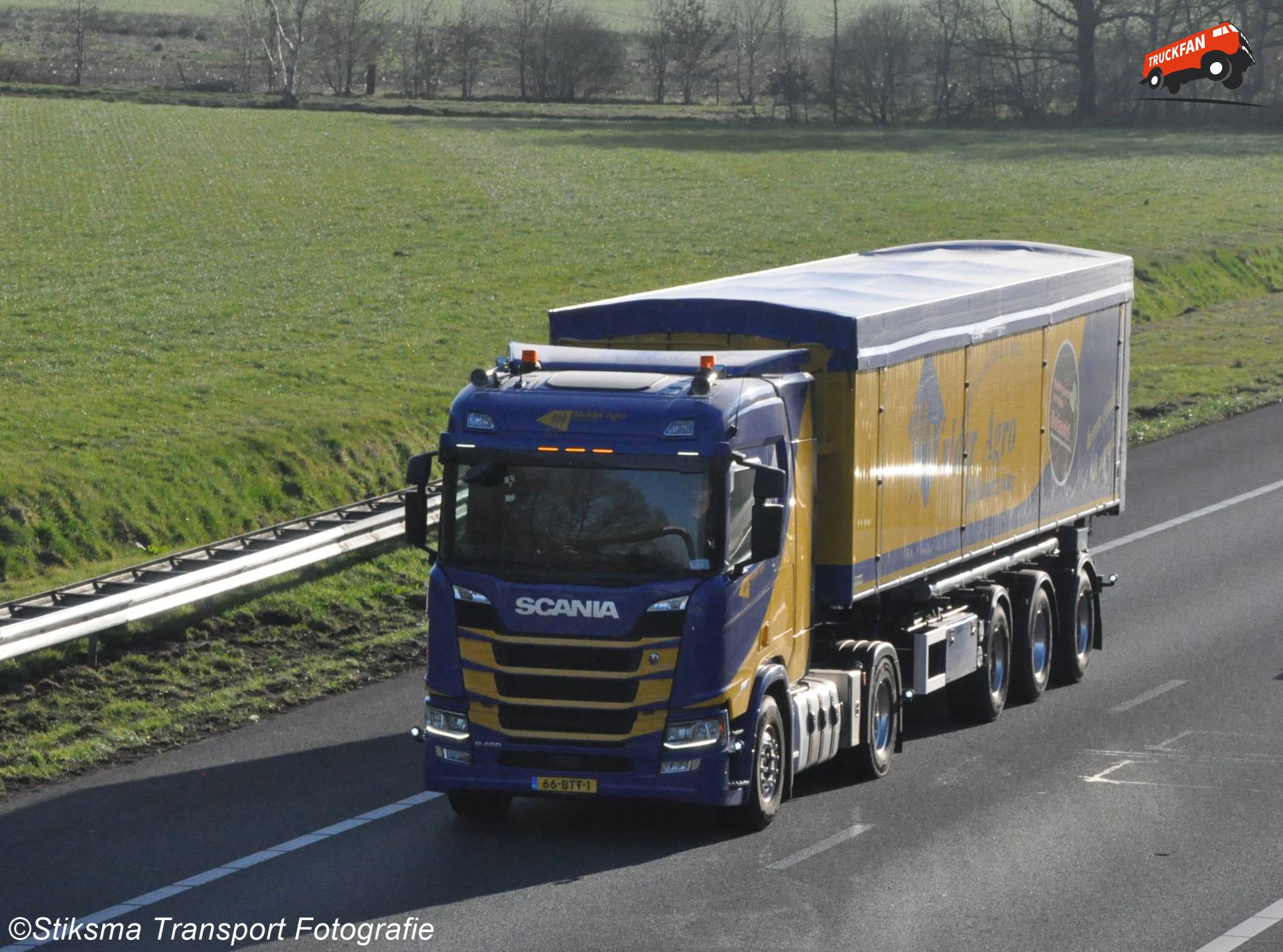 Scania R450 truck from Mulder Agro